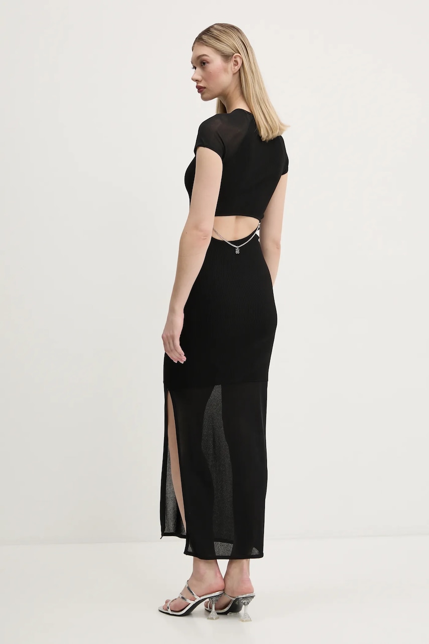 HUGO rochie culoarea negru