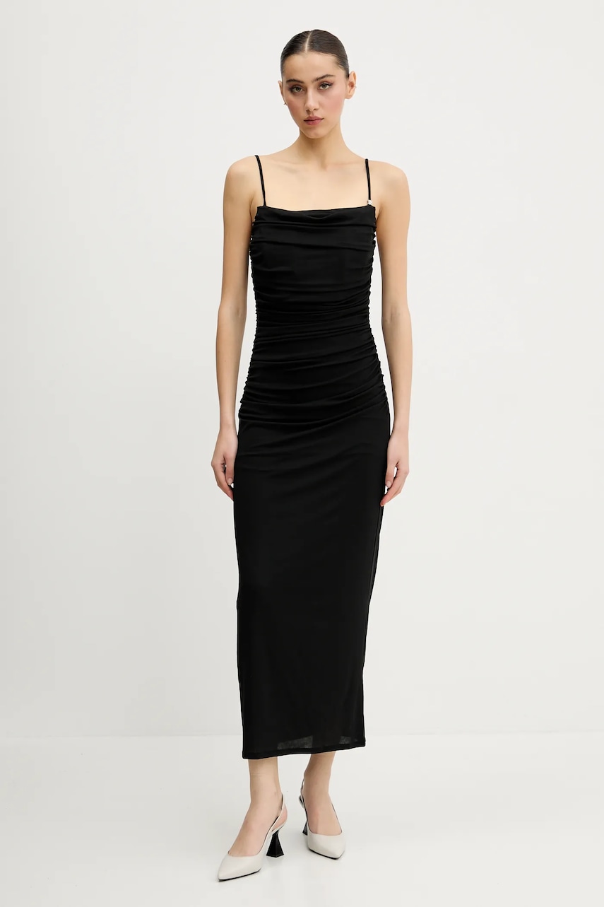HUGO rochie culoarea negru