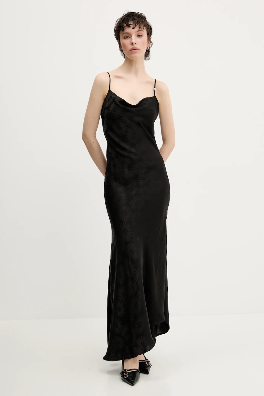 HUGO rochie culoarea negru