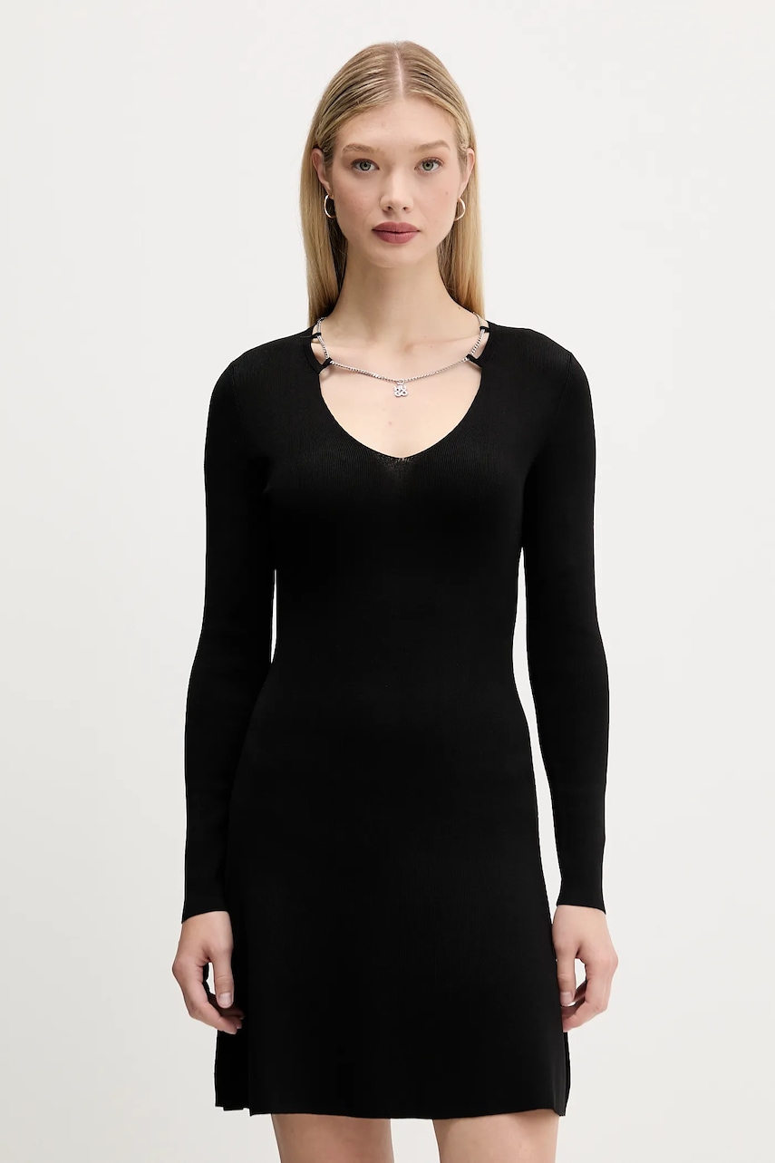HUGO rochie culoarea negru