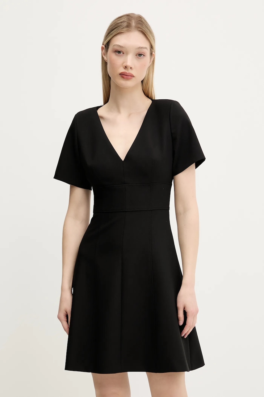 HUGO rochie culoarea negru