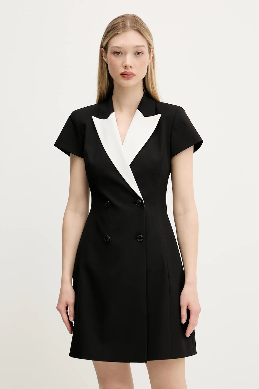HUGO rochie culoarea negru