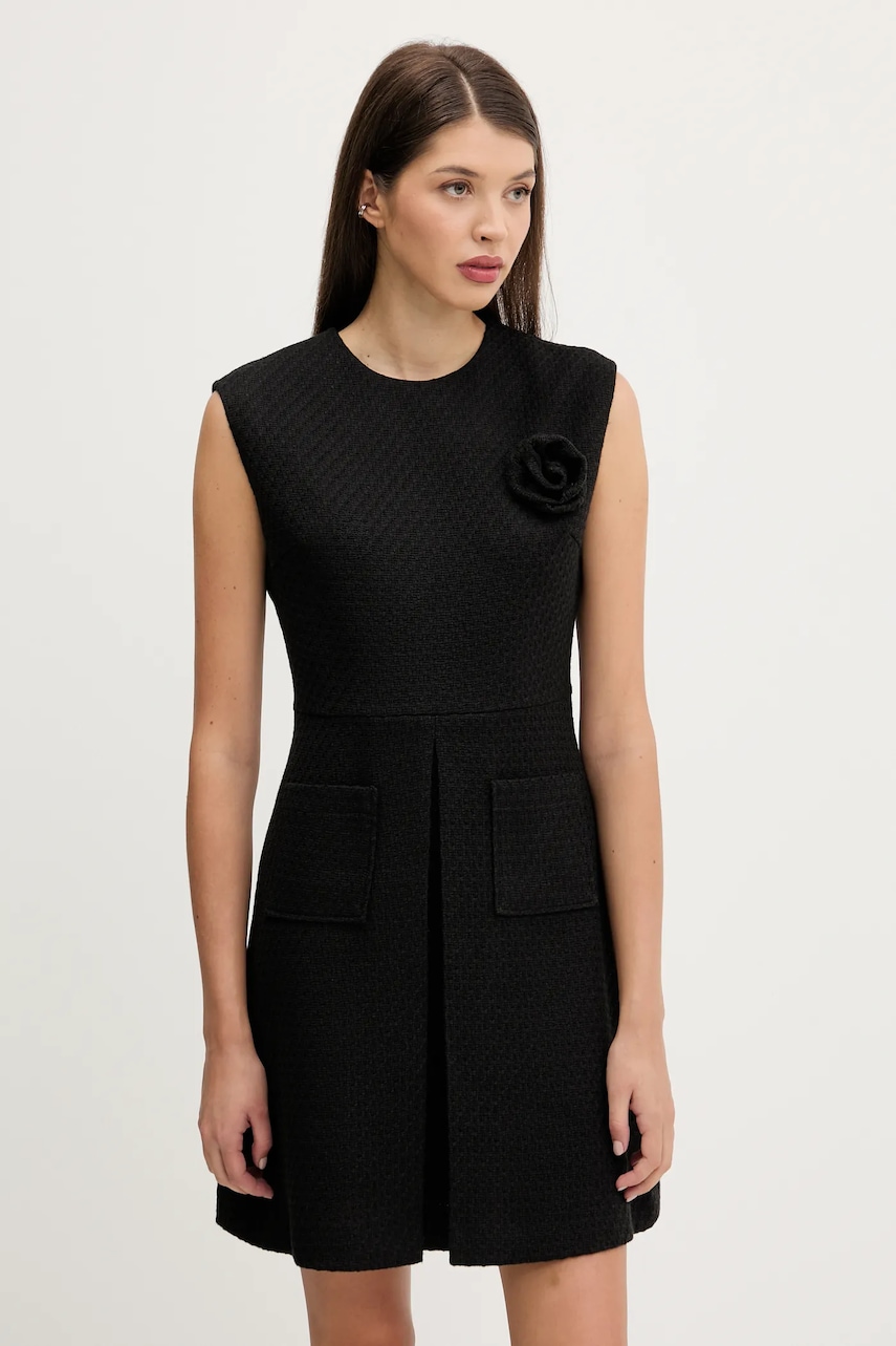HUGO rochie culoarea negru