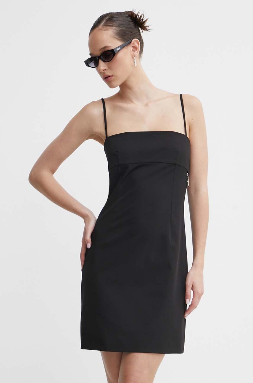 HUGO rochie culoarea negru