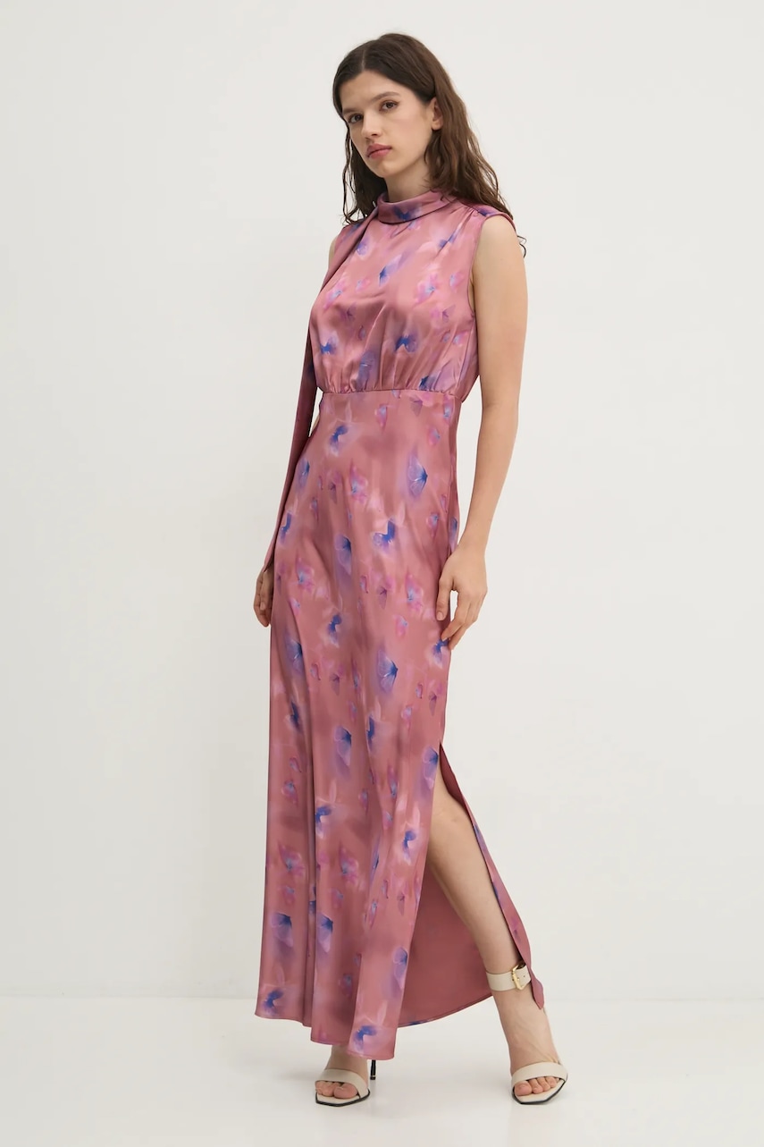 HUGO rochie culoarea roz