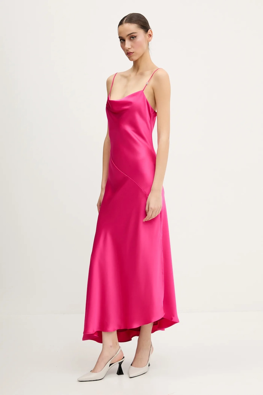 HUGO rochie culoarea roz