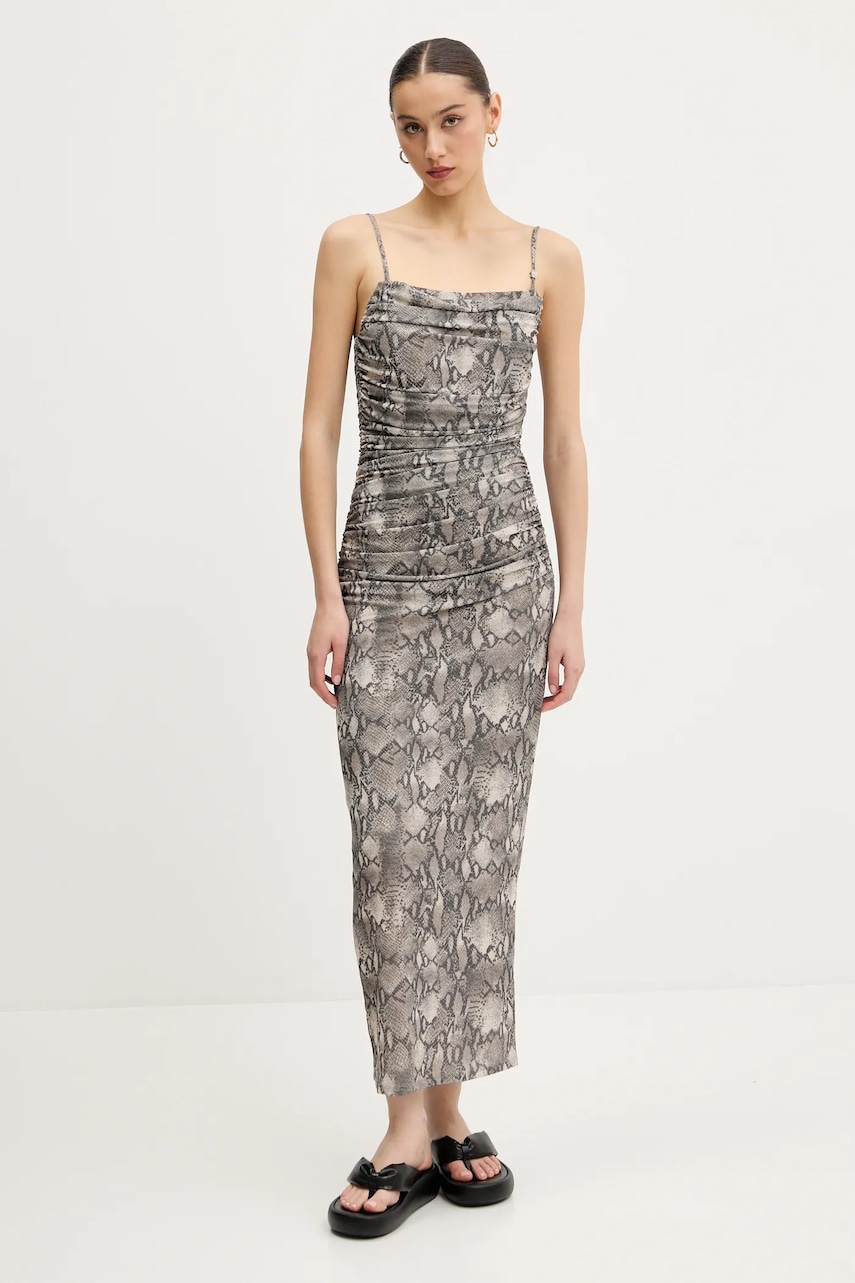 HUGO rochie culoarea verde