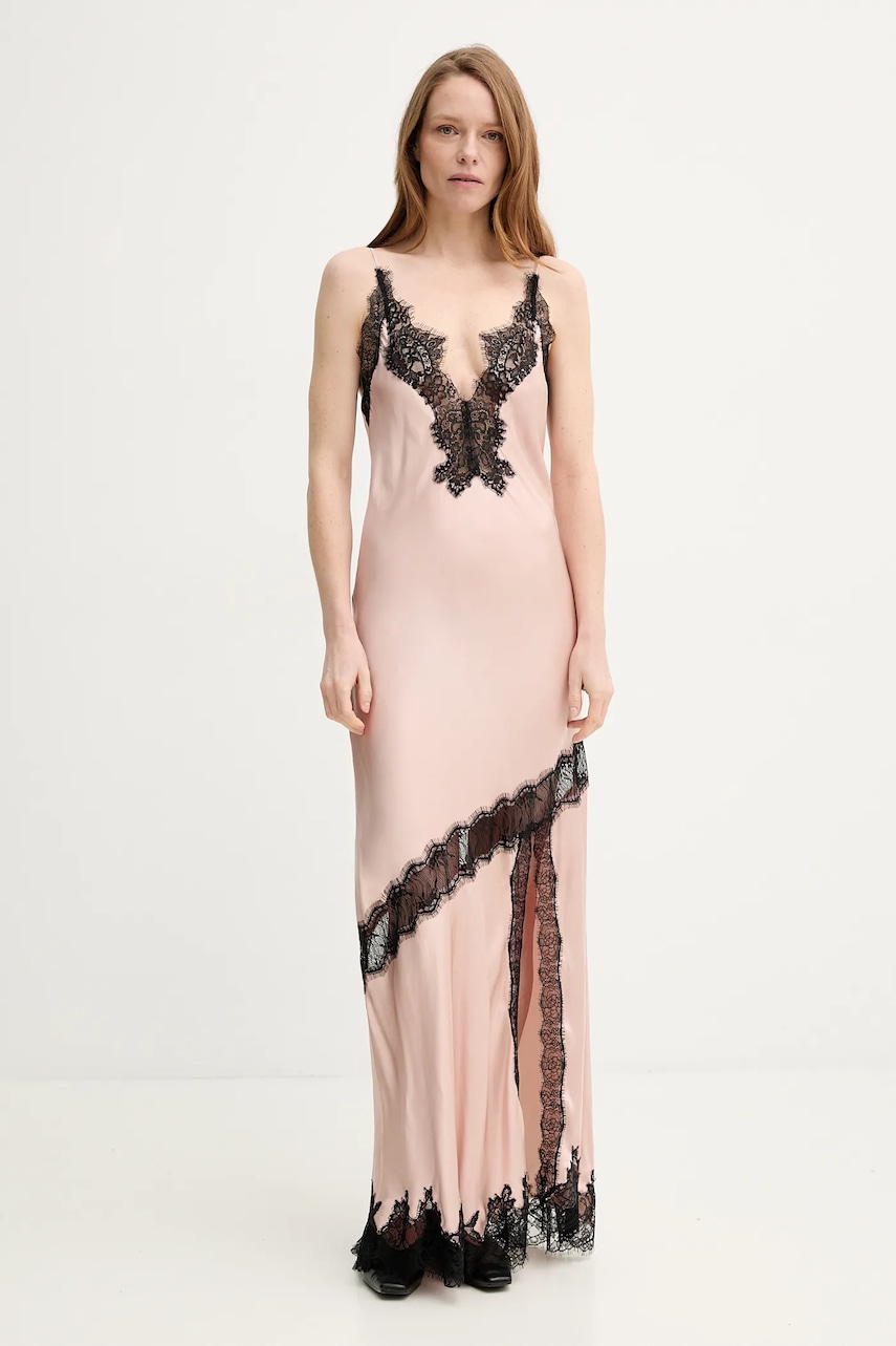 Herskind rochie Nelly culoarea portocaliu