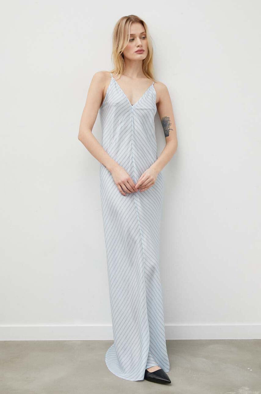Herskind rochie de matase Mindy maxi