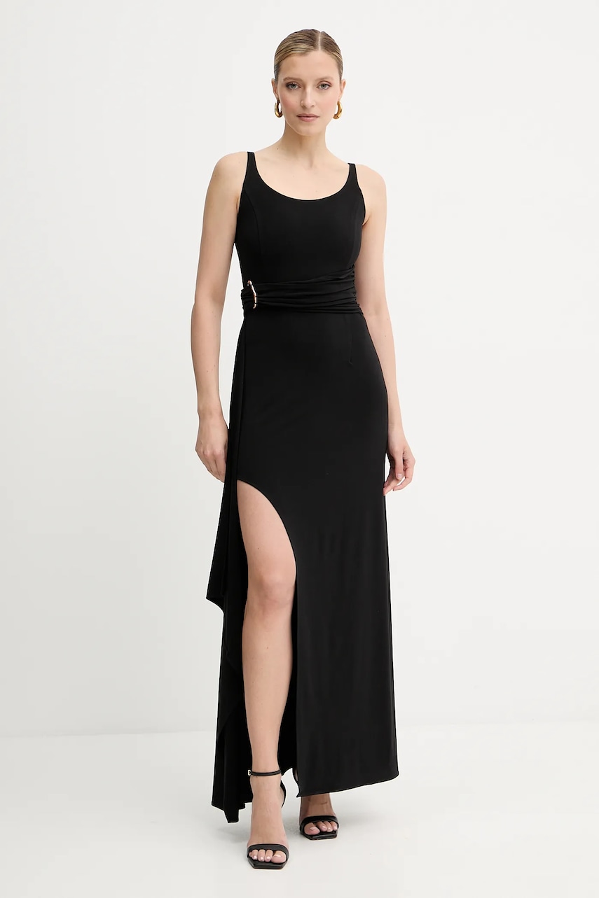 Herve Leger rochie Mila culoarea negru