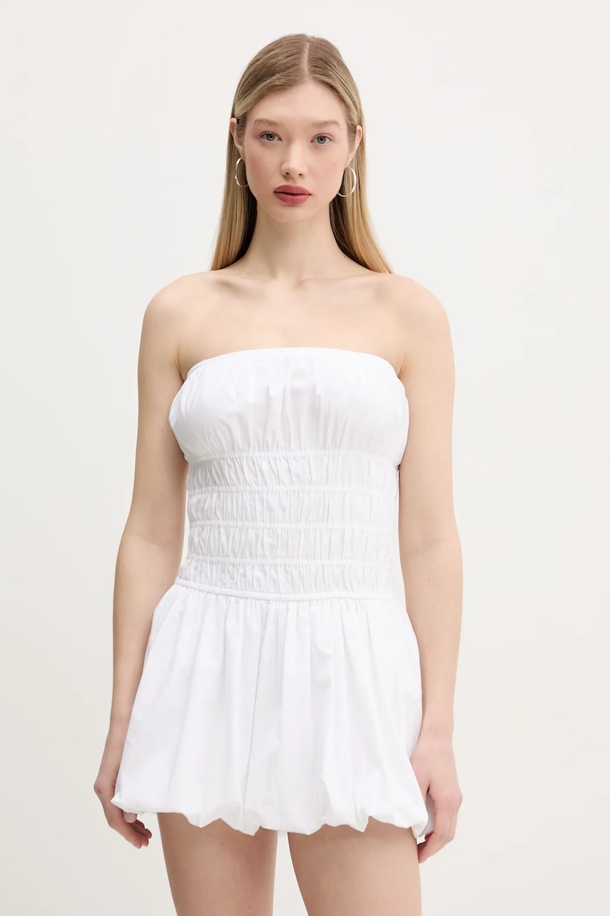Hollister Co. rochie culoarea alb