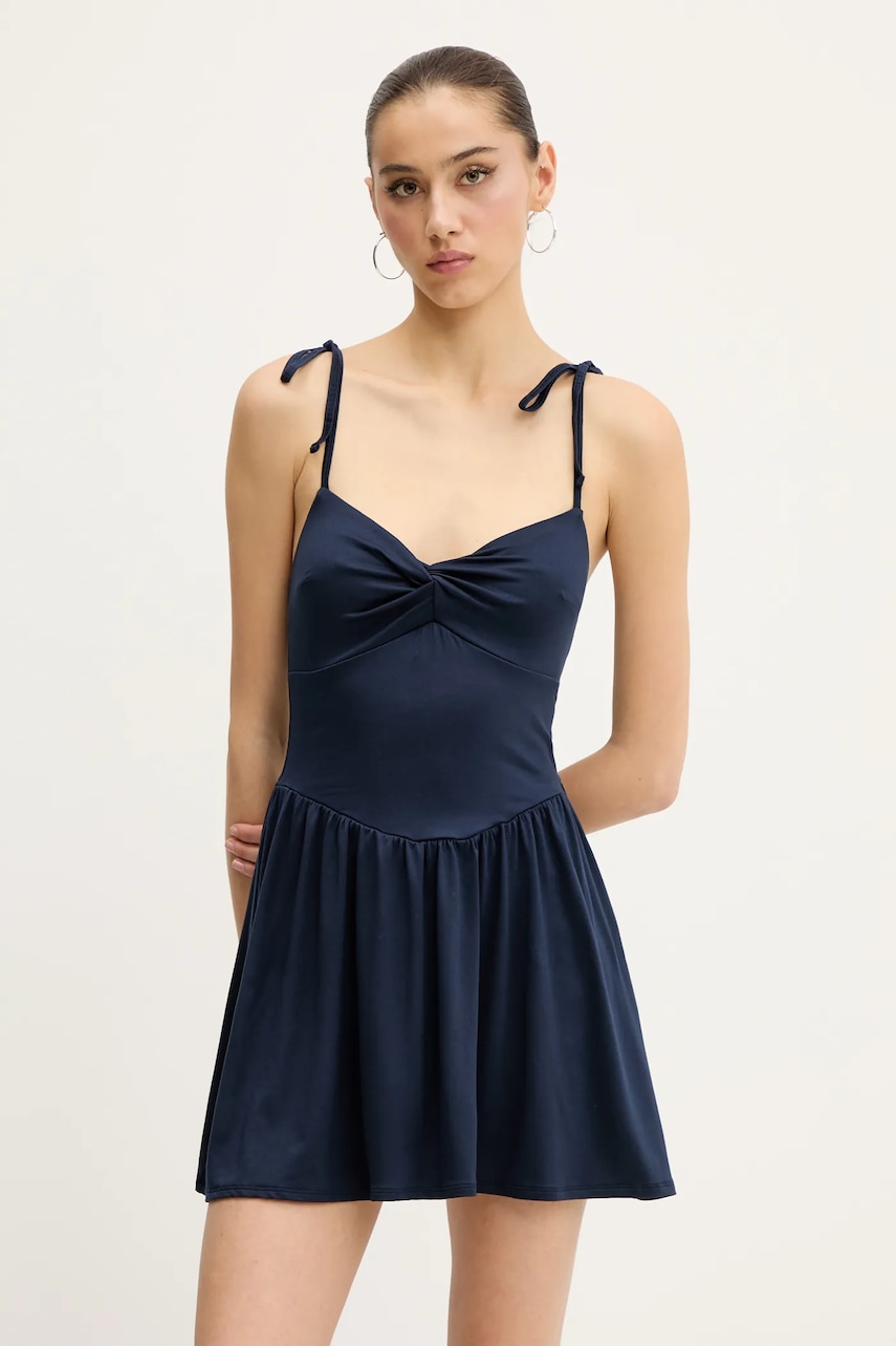 Hollister Co. rochie culoarea bleumarin