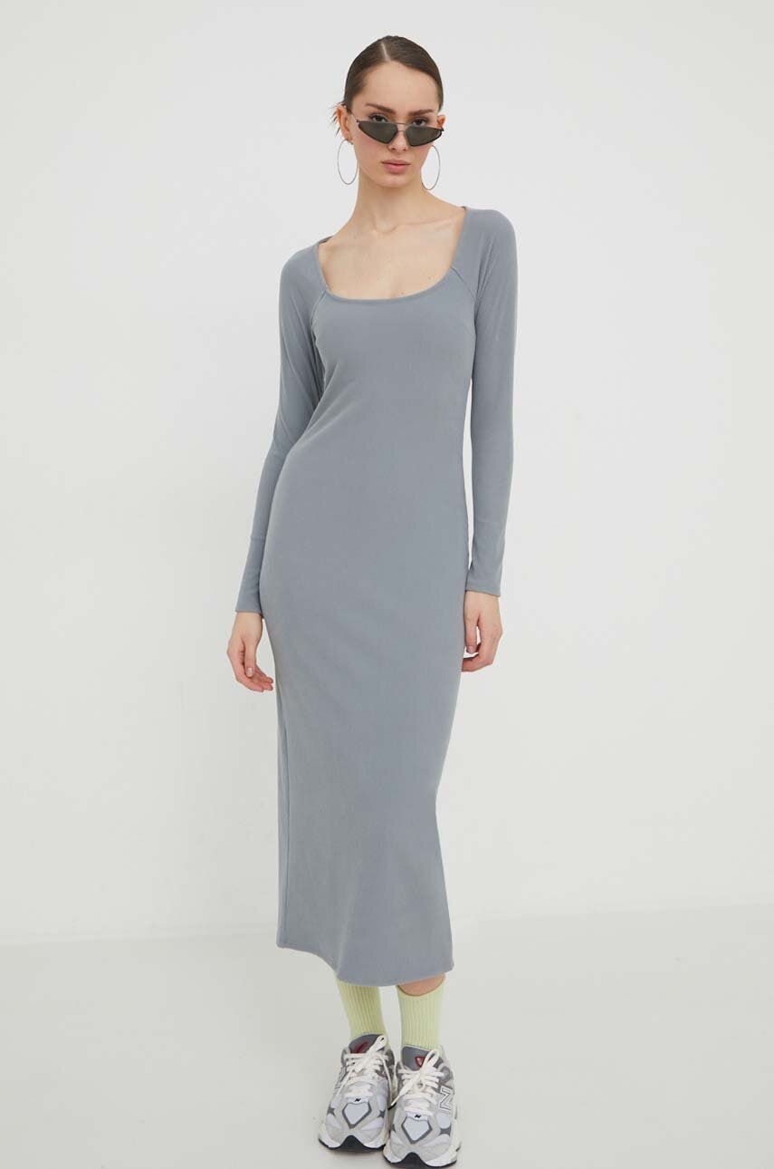Hollister Co. rochie culoarea gri