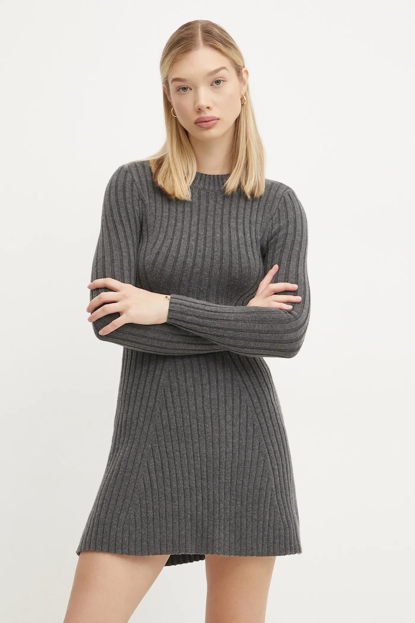 Hollister Co. rochie culoarea gri