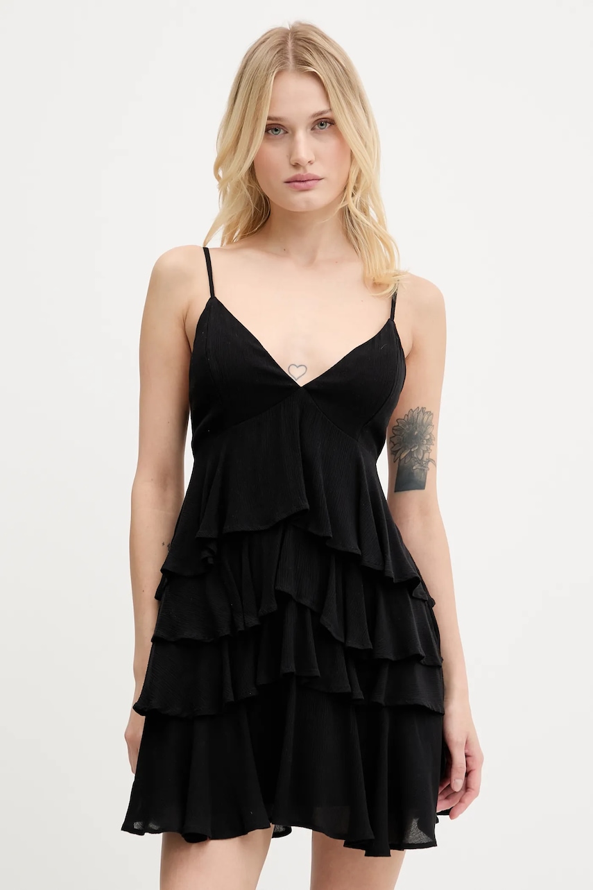 Hollister Co. rochie culoarea negru