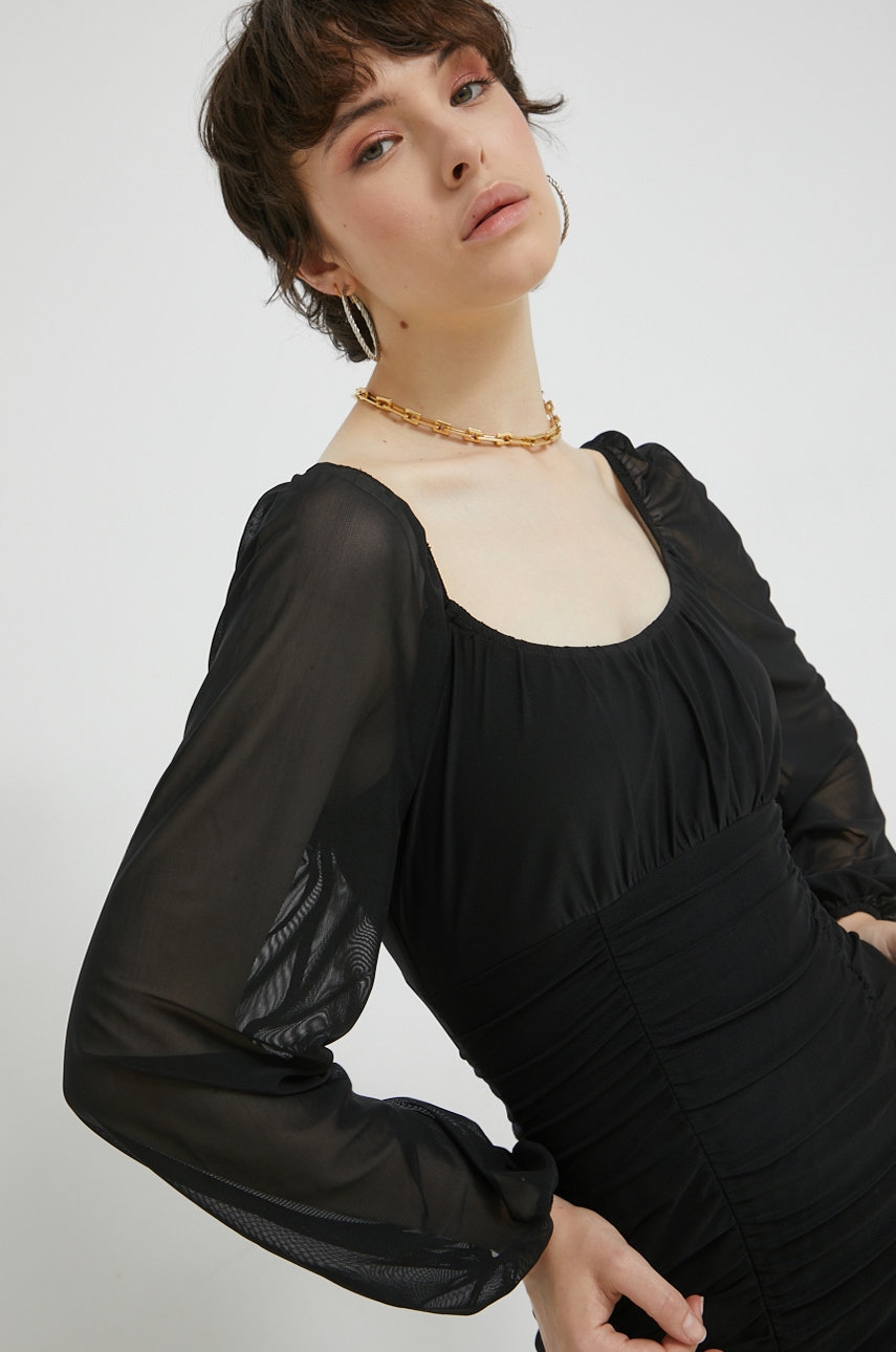 Hollister Co. rochie culoarea negru