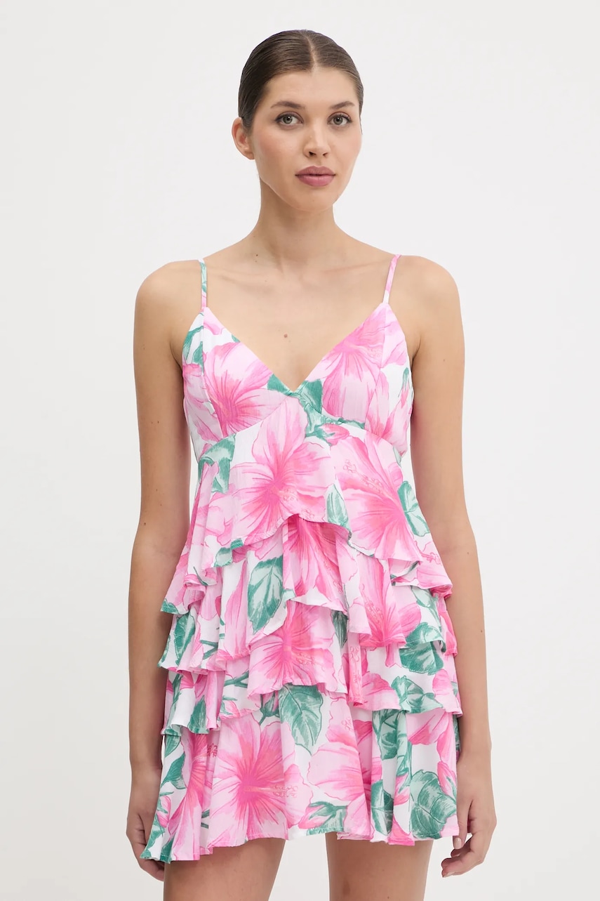 Hollister Co. rochie culoarea roz