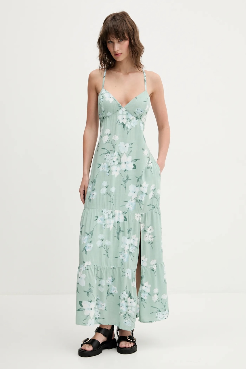 Hollister Co. rochie culoarea verde