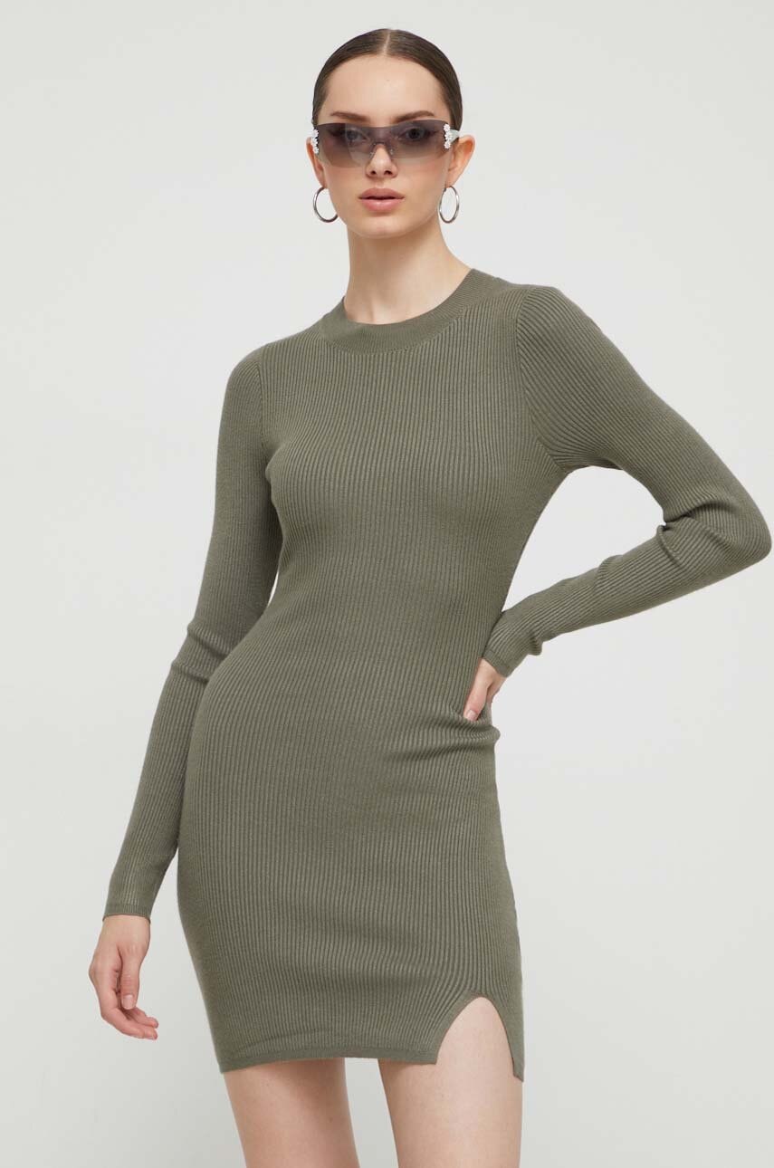 Hollister Co. rochie culoarea verde