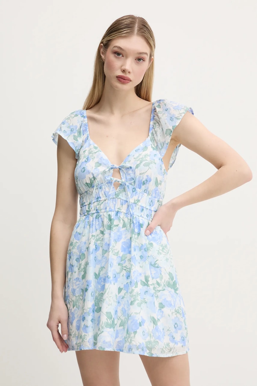 Hollister Co. rochie din bumbac mini