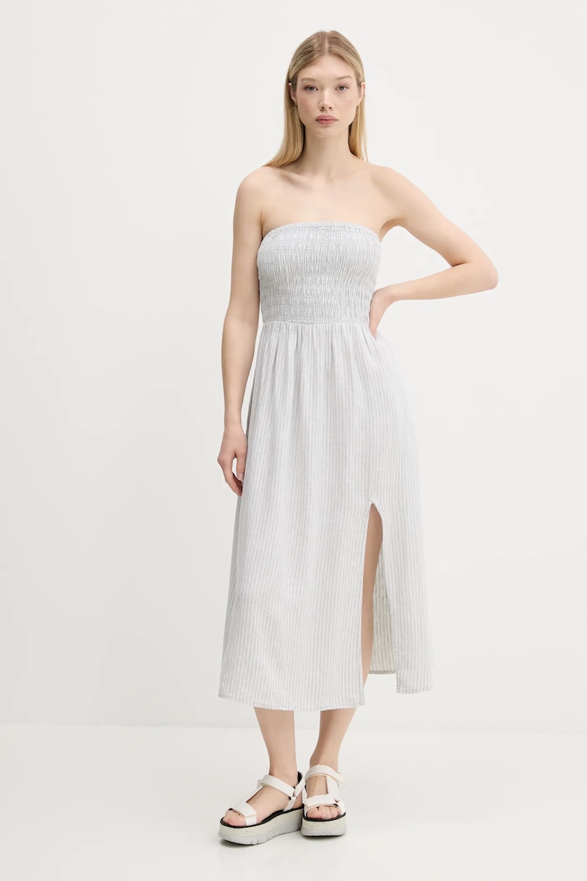 Hollister Co. rochie din in culoarea gri