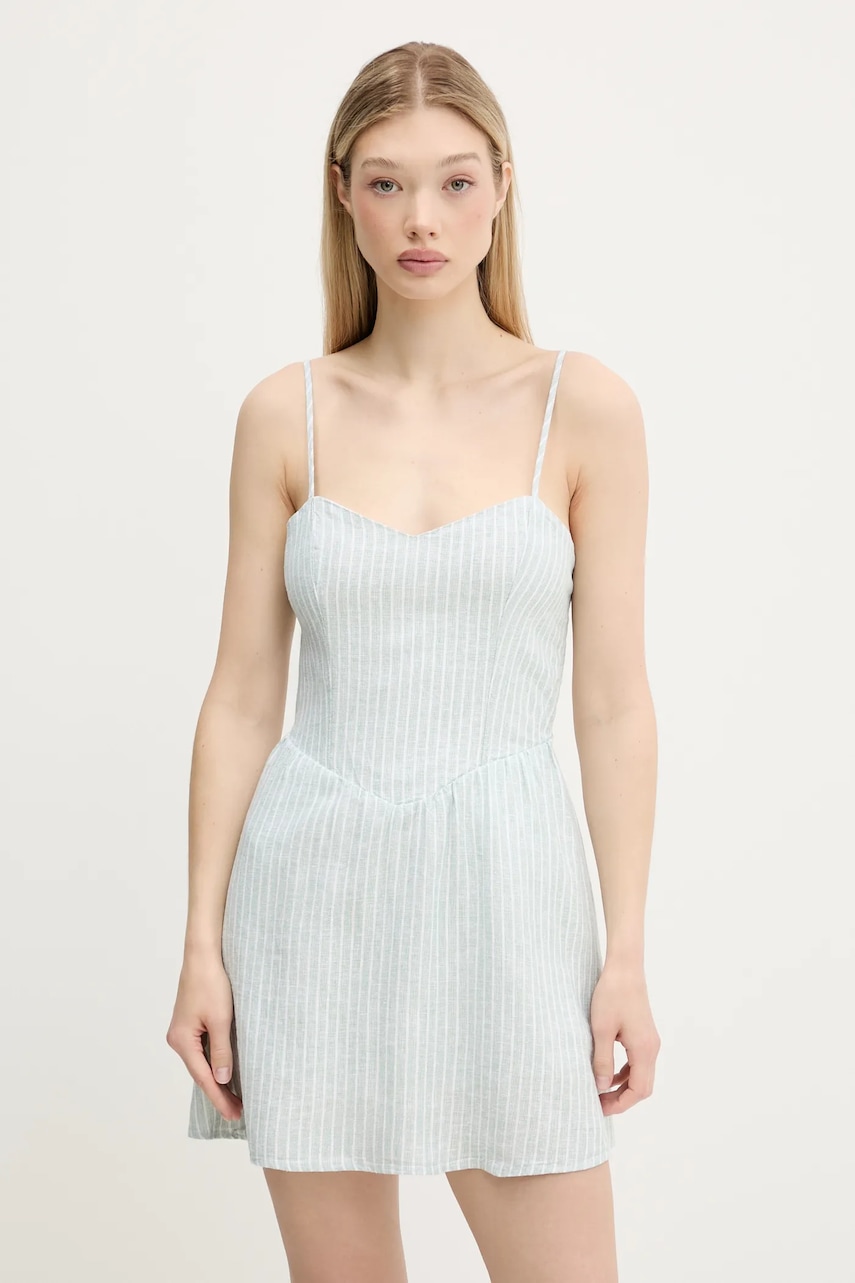 Hollister Co. rochie din in culoarea verde