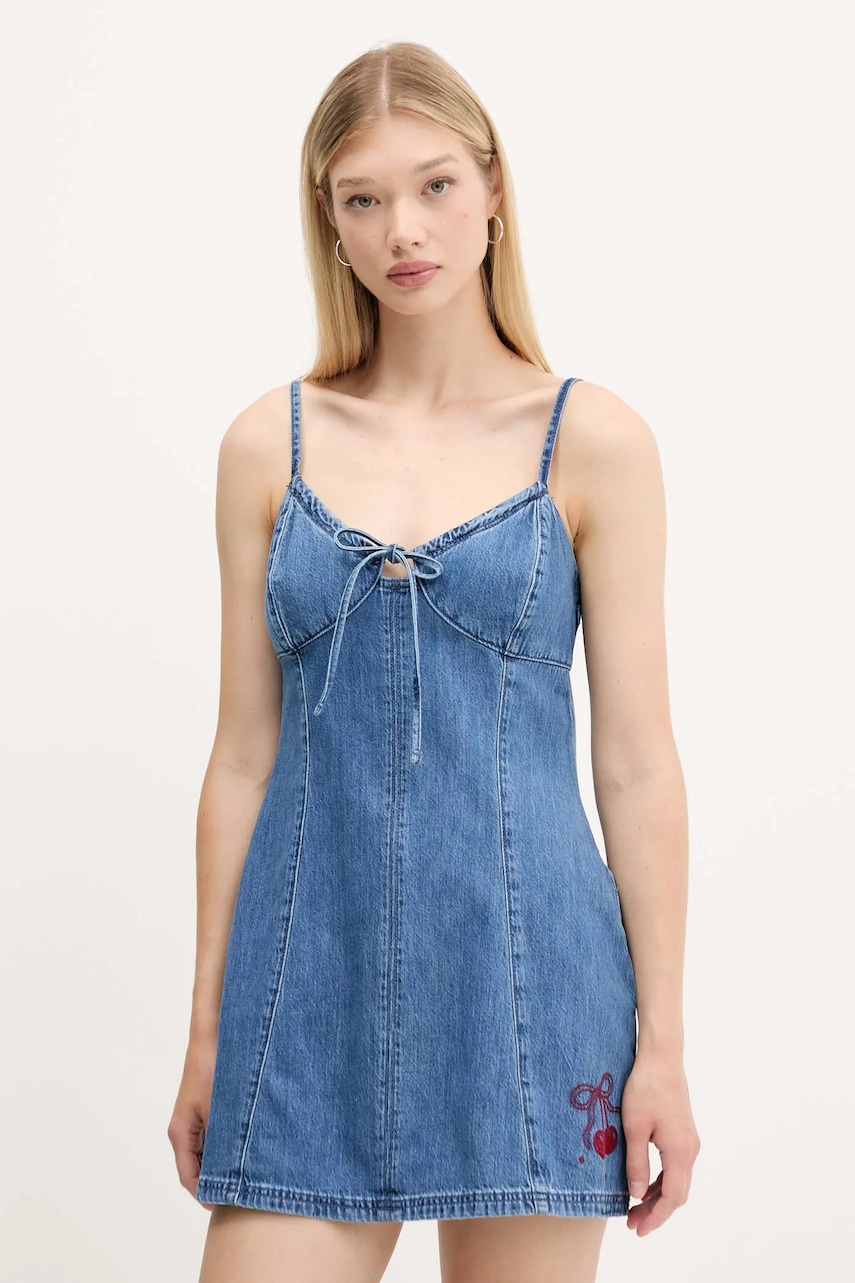 Hollister Co. rochie jeans mini