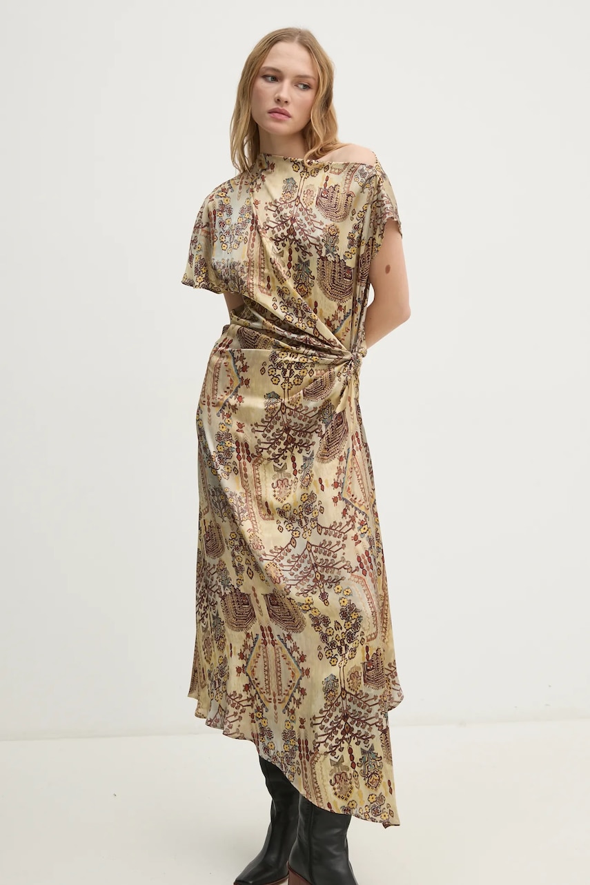 Hoss Intropia rochie culoarea bej
