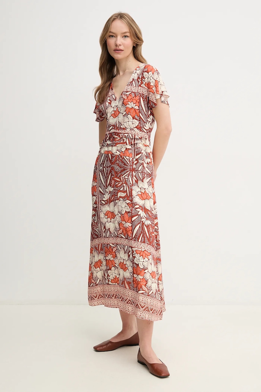 Hoss Intropia rochie culoarea maro