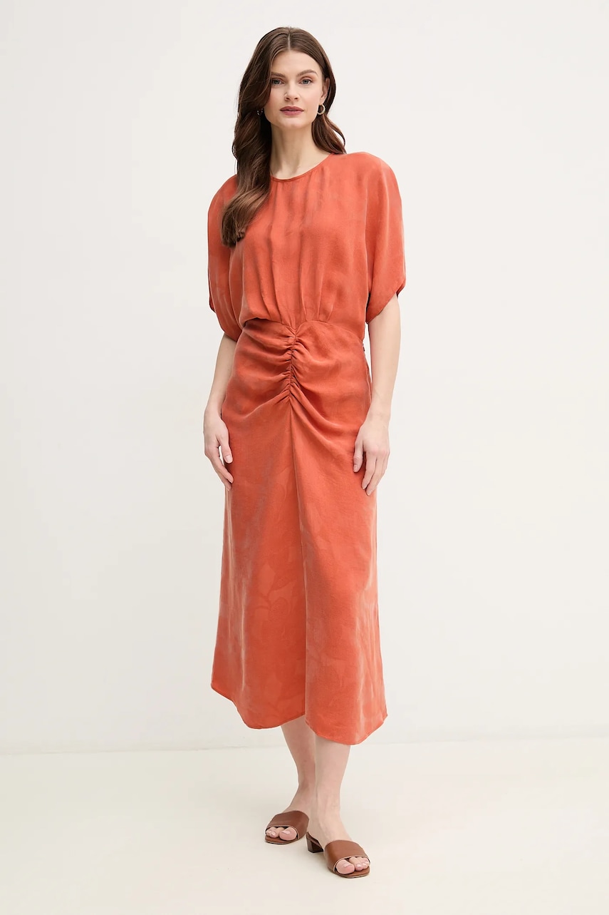 Hoss Intropia rochie culoarea portocaliu