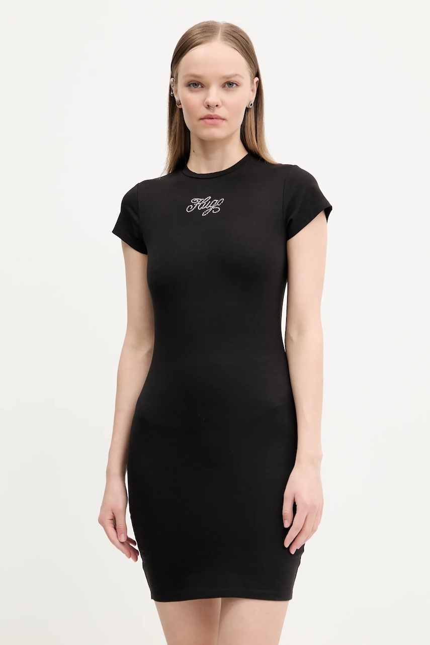 Hugo Blue rochie culoarea negru