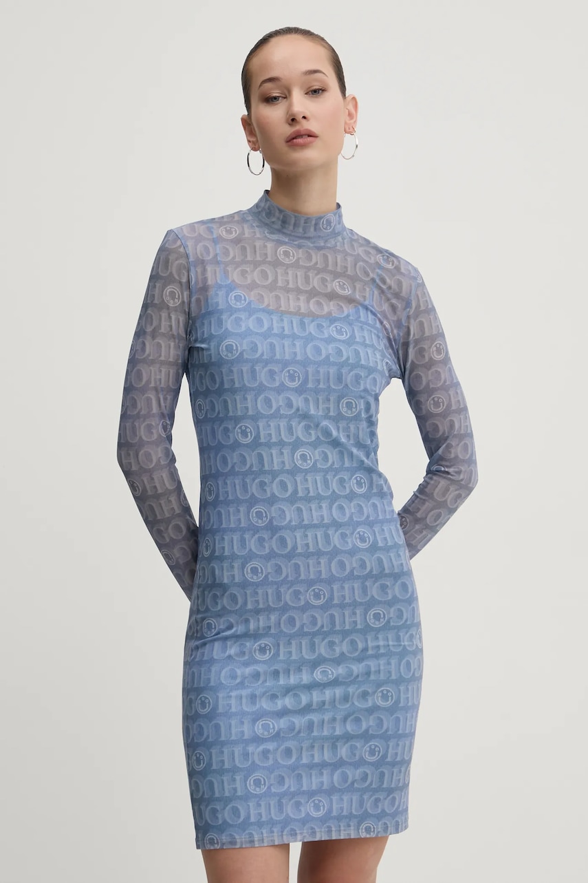 Hugo Blue rochie mini