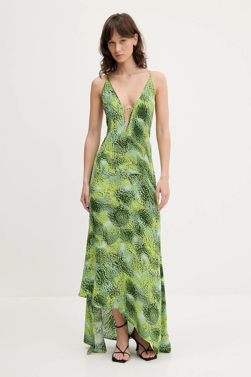 IRO rochie culoarea verde