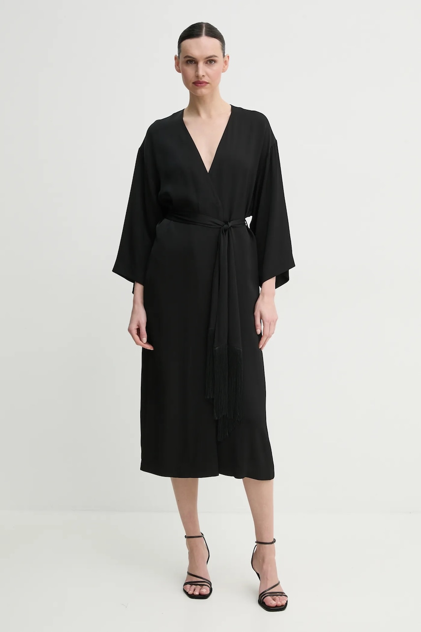ISABELLE BLANCHE rochie culoarea negru