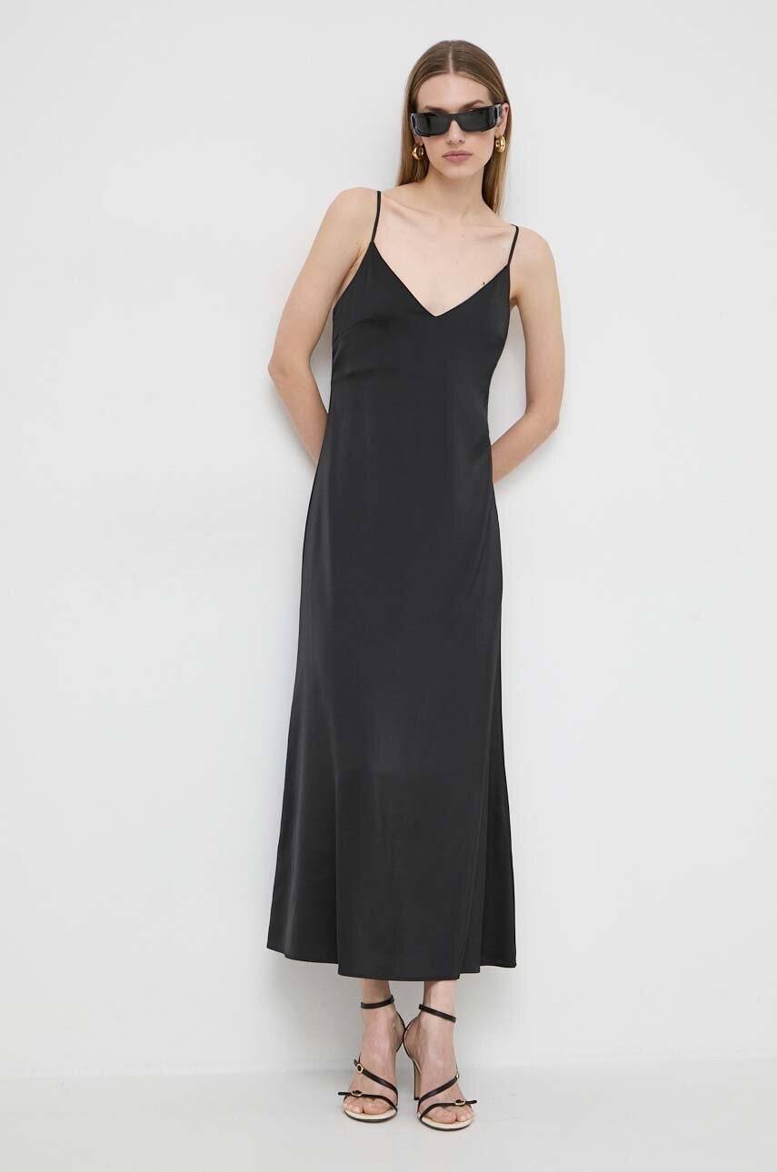 Ivy Oak rochie culoarea negru