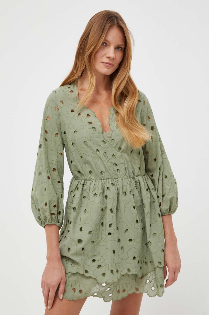 Ivy Oak rochie culoarea verde
