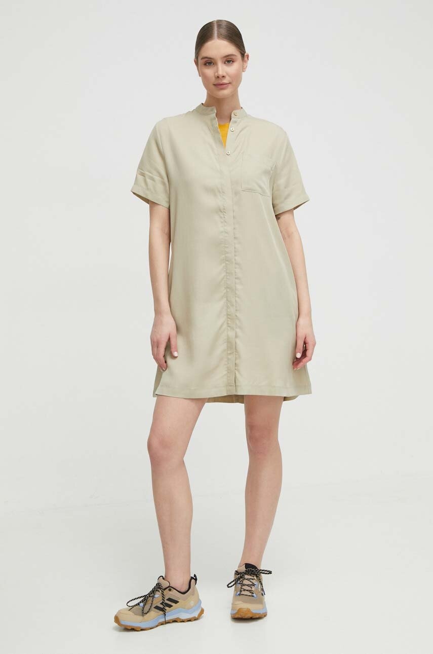 Jack Wolfskin rochie sport Mojave culoarea bej