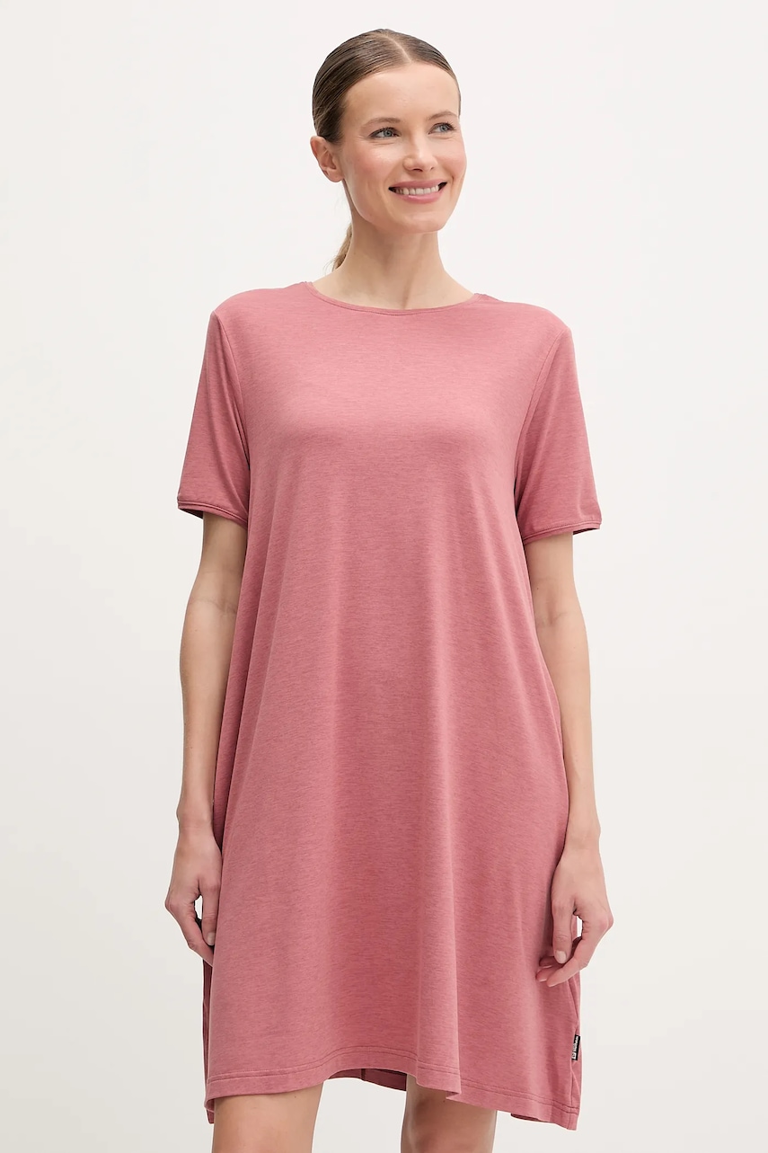 Jack Wolfskin rochie sport Travel culoarea portocaliu
