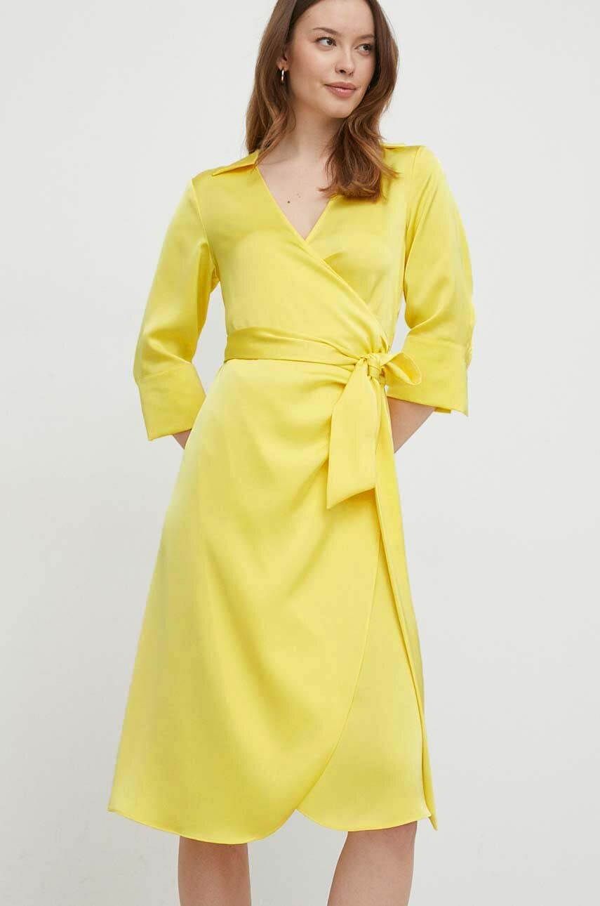 Joop! rochie culoarea galben