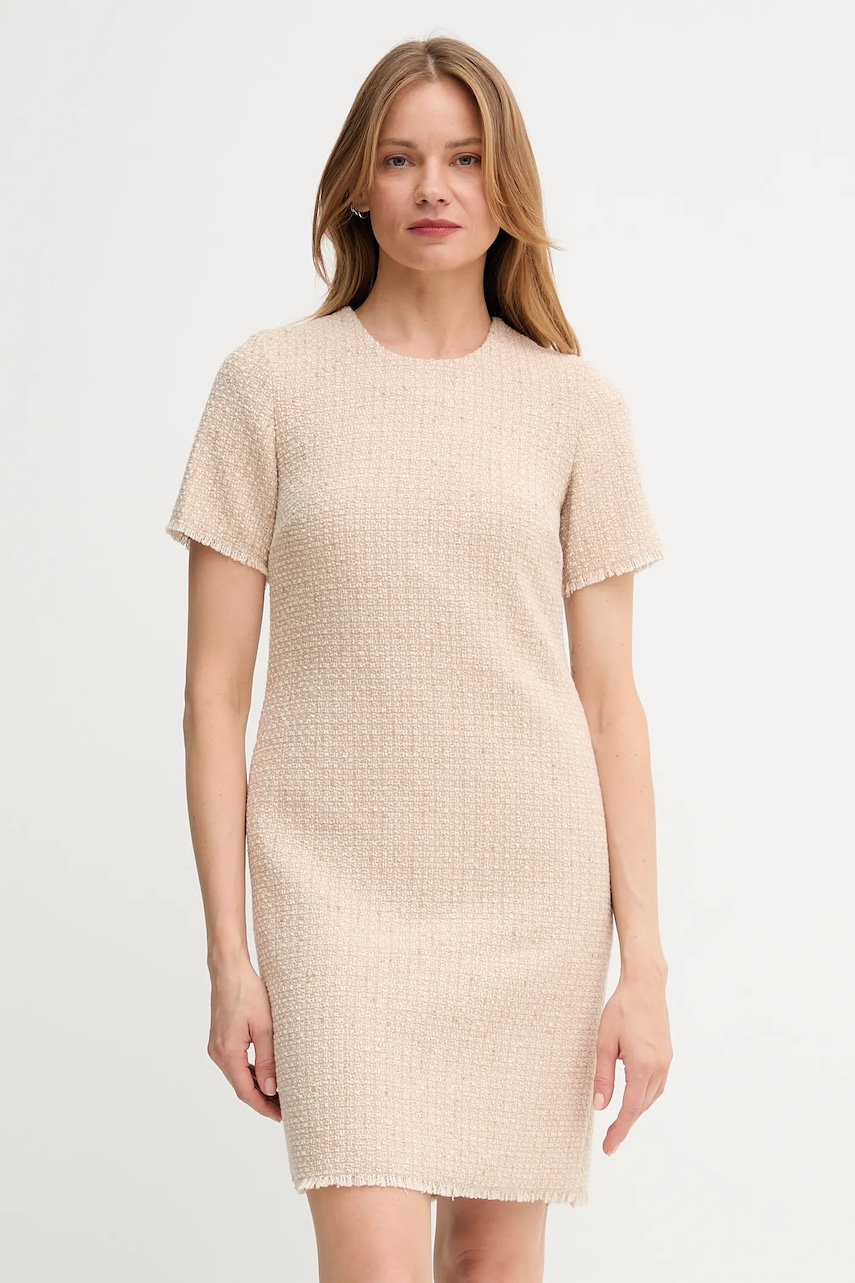 Joop! rochie din lână culoarea bej