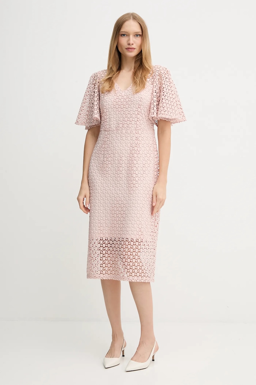 Joseph Ribkoff rochie culoarea bej