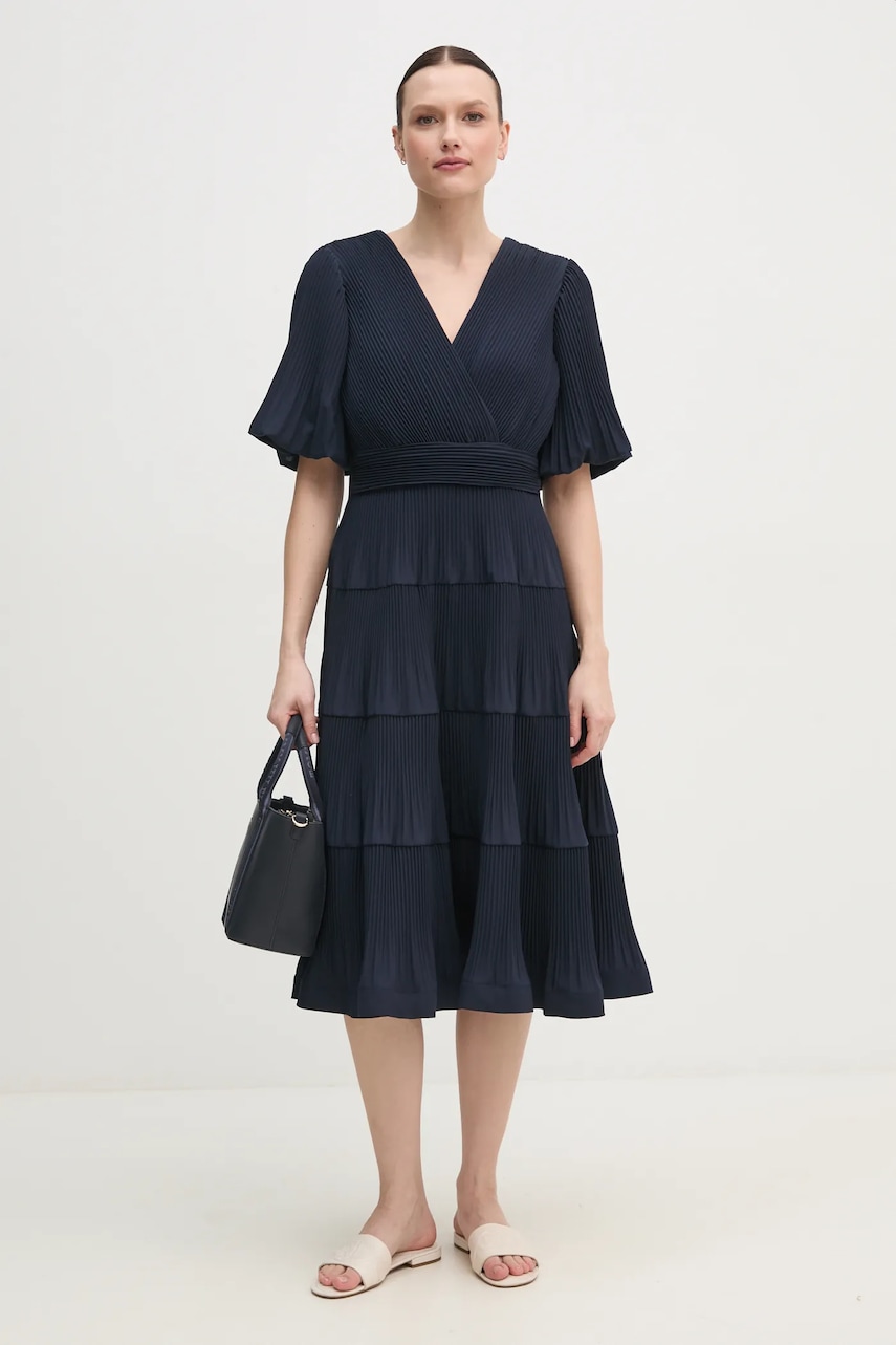 Joseph Ribkoff rochie culoarea bleumarin