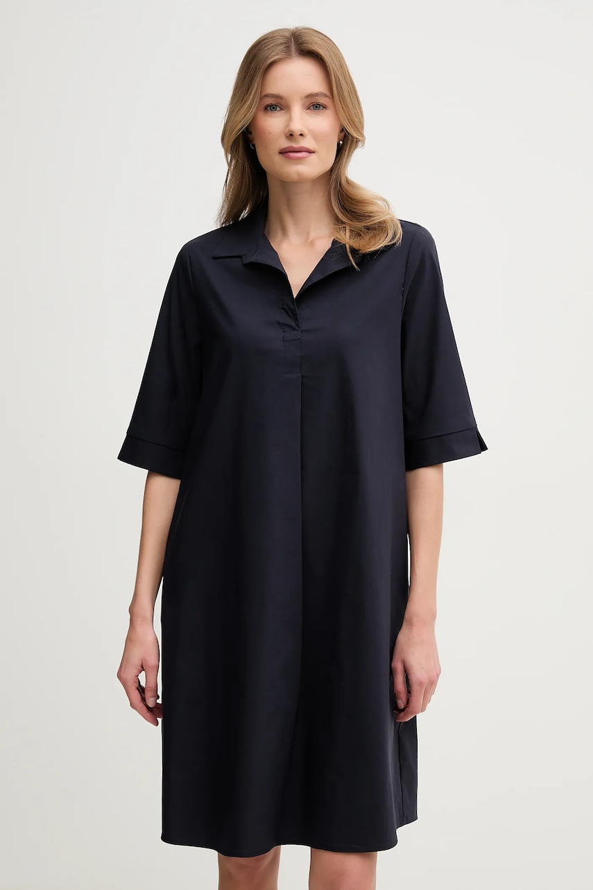 Joseph Ribkoff rochie culoarea bleumarin