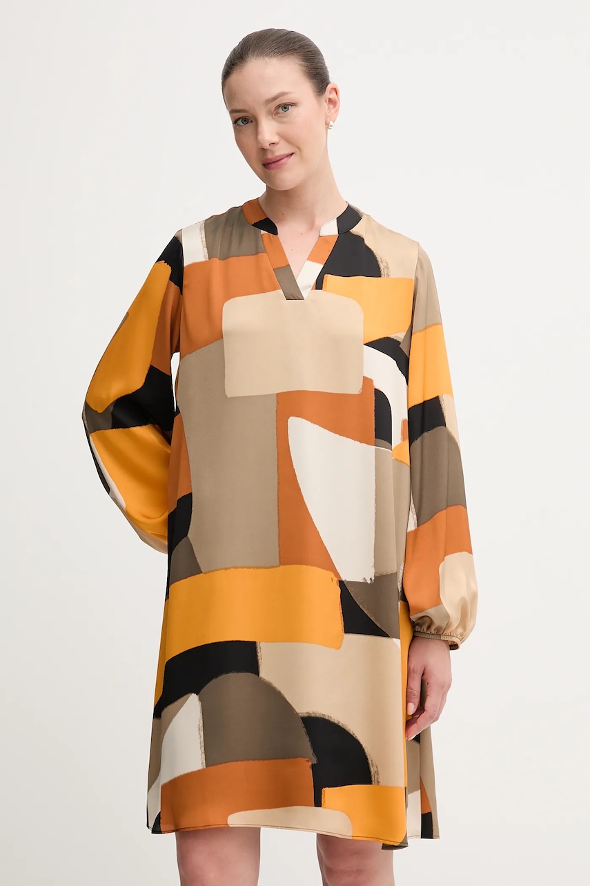 Joseph Ribkoff rochie culoarea portocaliu