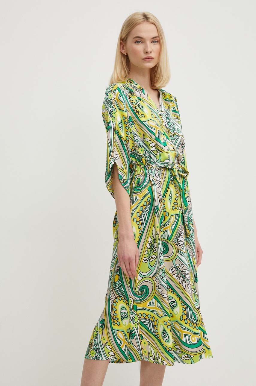 Joseph Ribkoff rochie culoarea verde