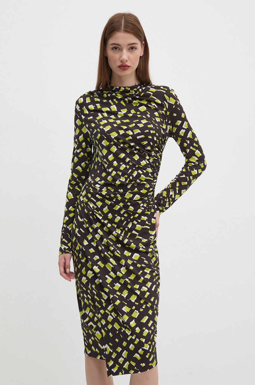 Joseph Ribkoff rochie culoarea verde