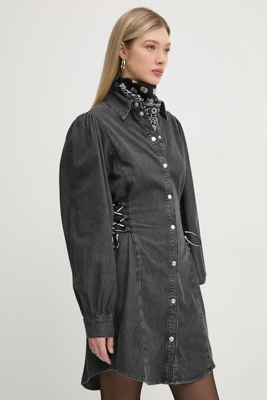 Karl Lagerfeld Jeans rochie culoarea gri