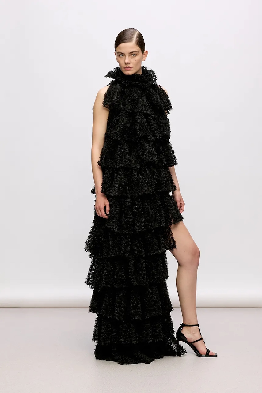 Karl Lagerfeld rochie culoarea negru