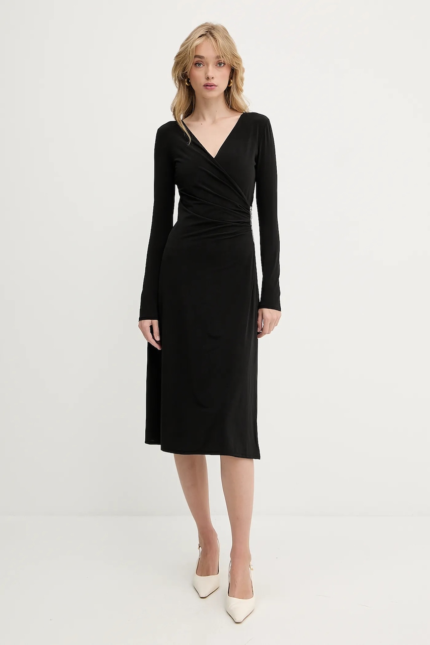 Karl Lagerfeld rochie culoarea negru
