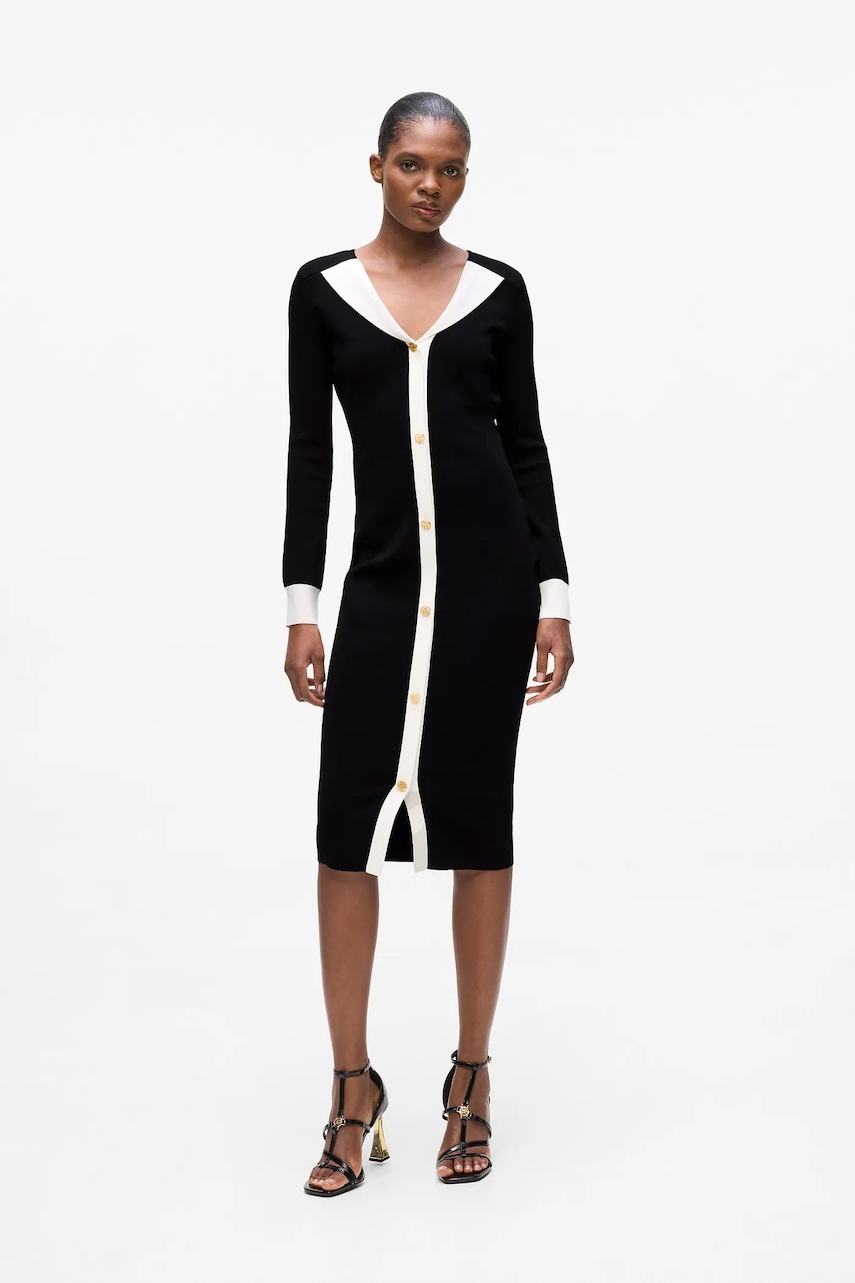 Karl Lagerfeld rochie culoarea negru